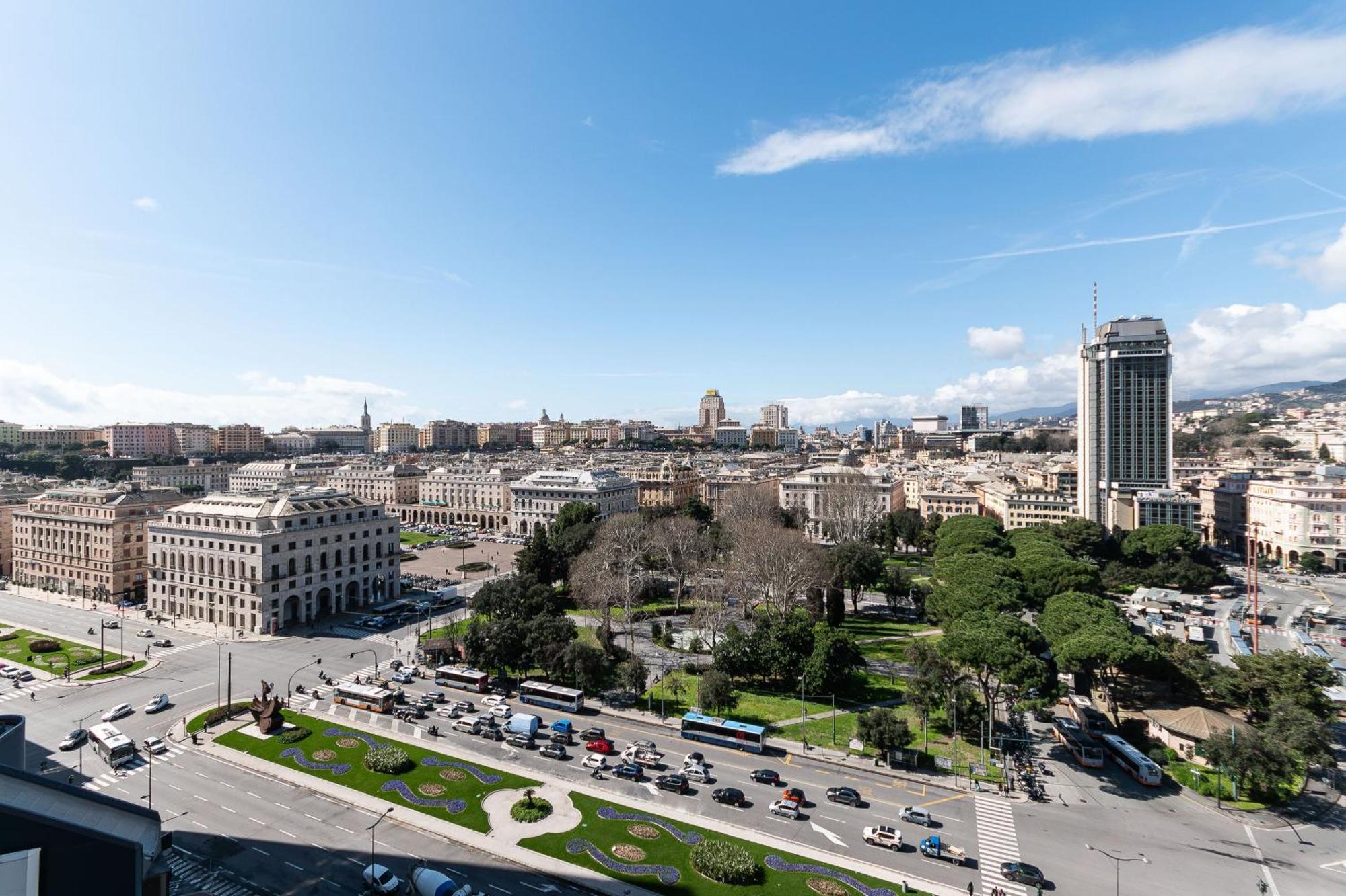 Free Parking In Luxury Suite With City View - Steps To Brignole Train Station Cenova Dış mekan fotoğraf
