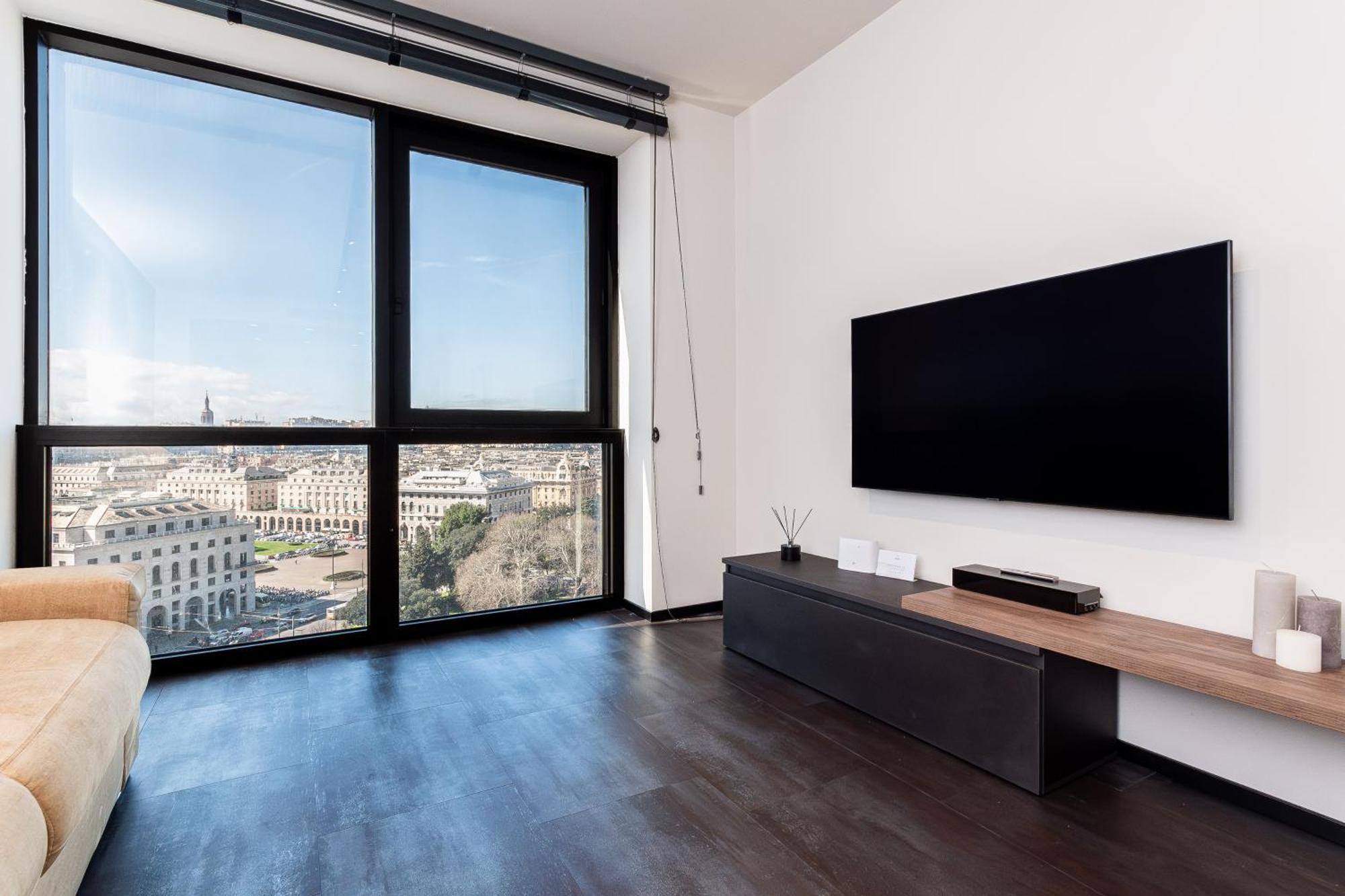 Free Parking In Luxury Suite With City View - Steps To Brignole Train Station Cenova Dış mekan fotoğraf